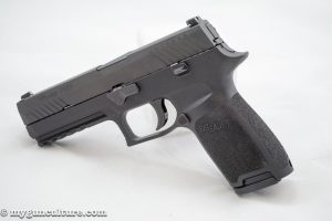 Sig Sauer P320 full size, left side.